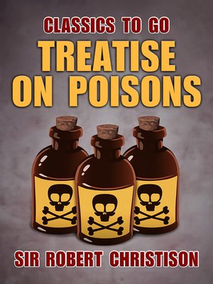 cover image of Treatise on Poisons